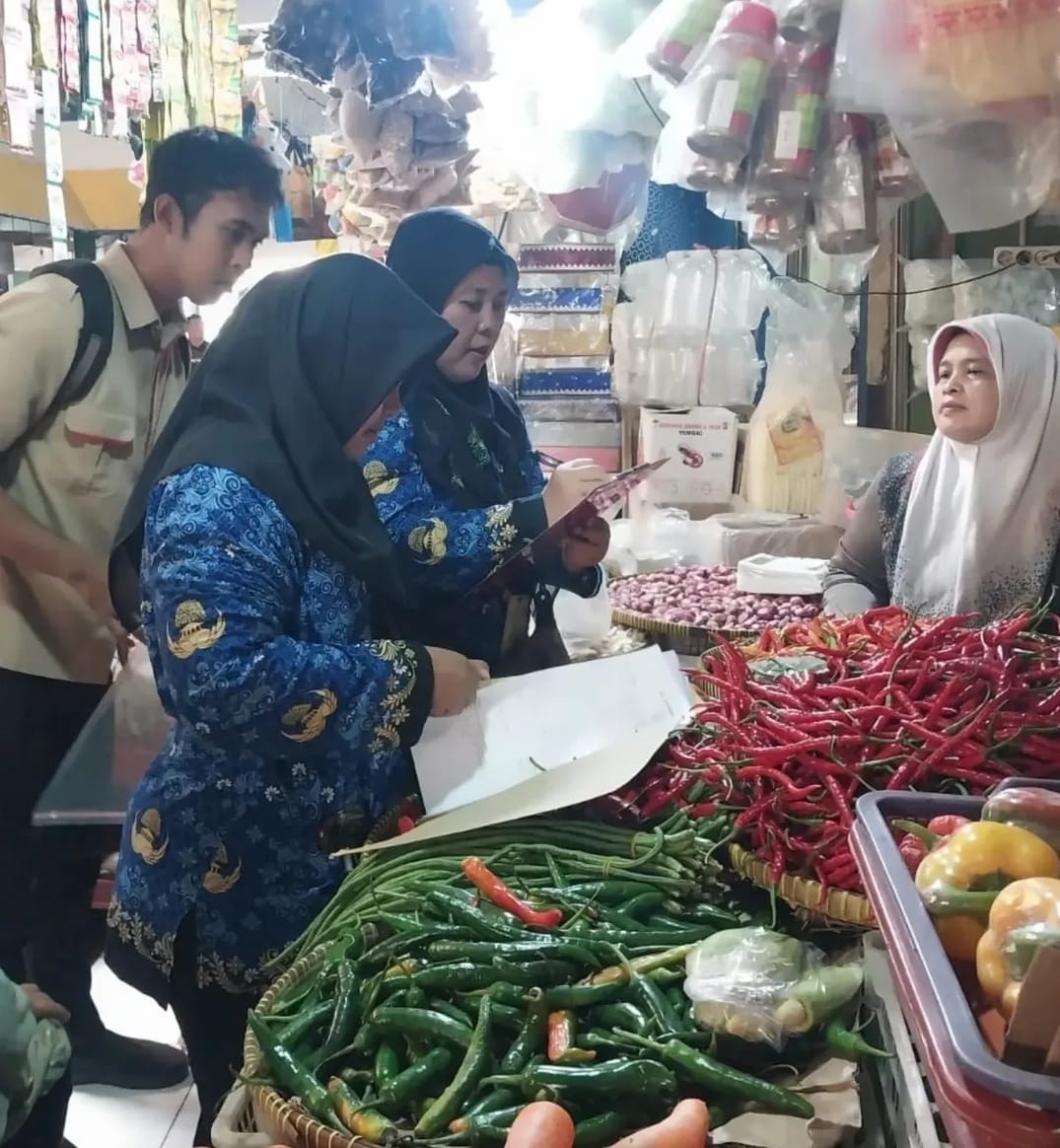 Harga cabai di pasar tradisional kembali naik.