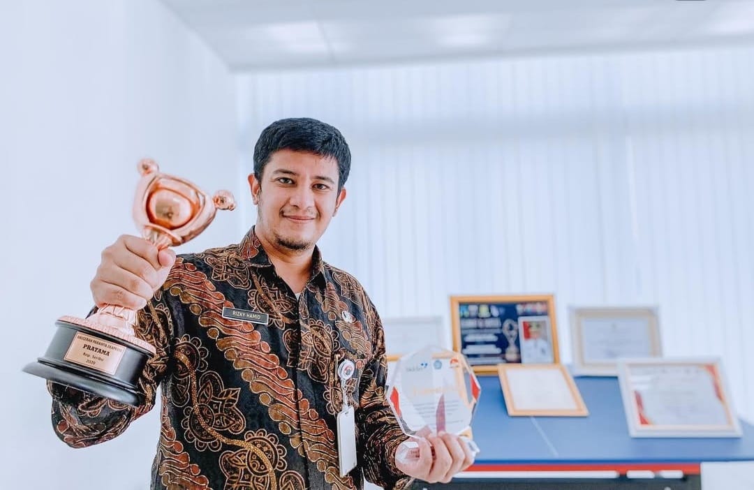 Rizky Hamid, kepala Sudin PPAPP Jakarta Selatan Rizky Hamid.