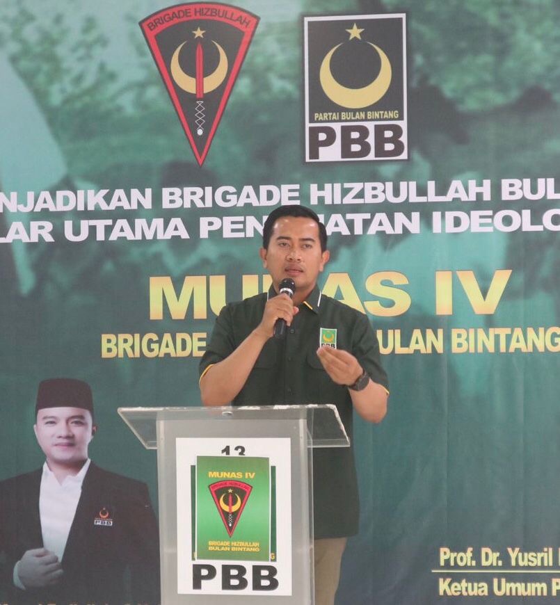 Ketua Umum PBB, Gugum Ridho Putra.