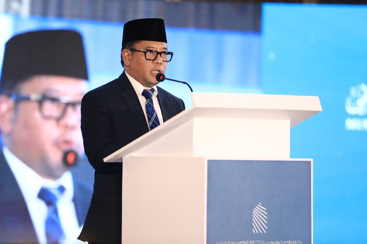 Sekjen Kemenag Kamaruddin Amin membuka MHQ Internasional untuk penyandang disabilitas netra.