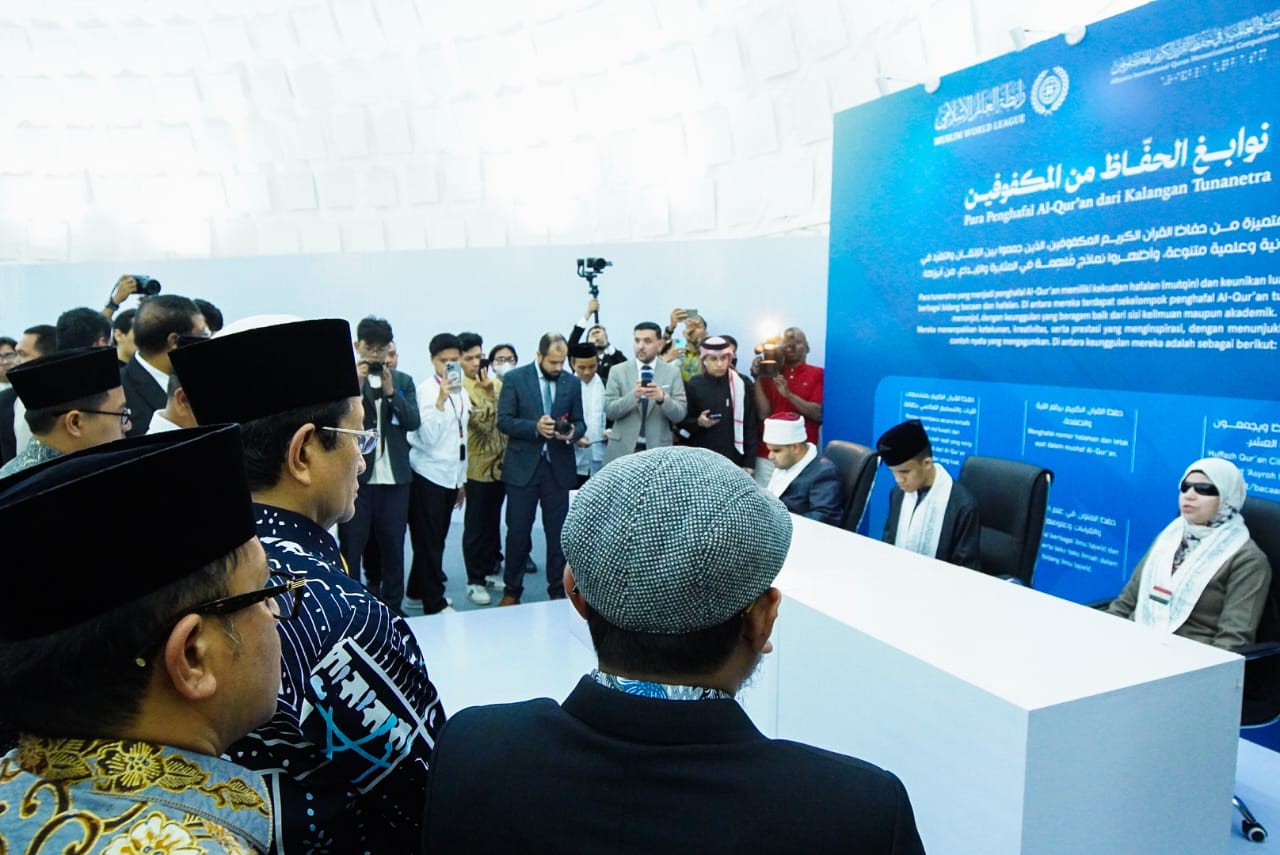Menteri Agama (Menag) Nasaruddin Umar dalam penutupan Musabaqoh Hifdzil Qur