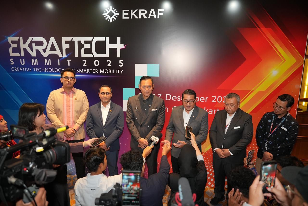 Pelaksanaan Ekraf Tech Summit 2025 di Jakarta bertujuan mendorong pemanfaatan creative technology dalam menjawab tantangan mobilitas nasional.
