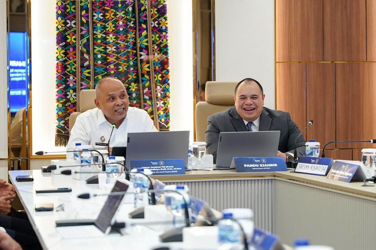 Diskusi antara AFTECH dan BSSN.