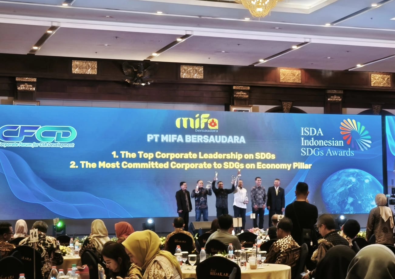 CFCD) kembali menyelenggarakan Penganugerahan Indonesia CSR Award yang Ke-12 dan Indonesia SDGs Award 2025 yang Ke-10.