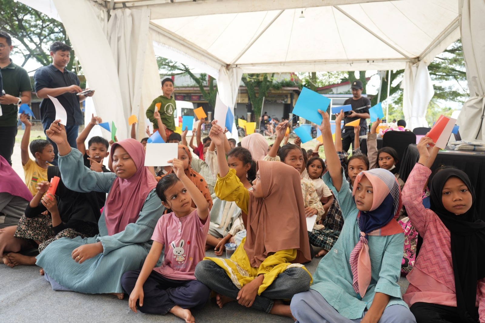 Keluarga besar BUMN melalui BUMN Peduli hadir di Aceh.