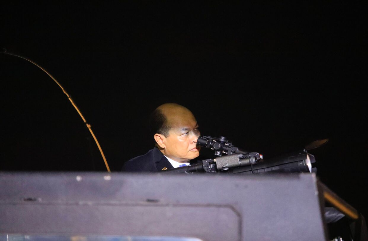 Direktur Utama PT PAL Indonesia, Kaharuddin Djenod.