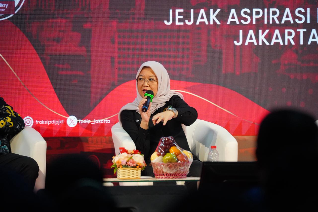 Ketua Komisi D DPRD DKI Jakarta Yuke Yurike.
