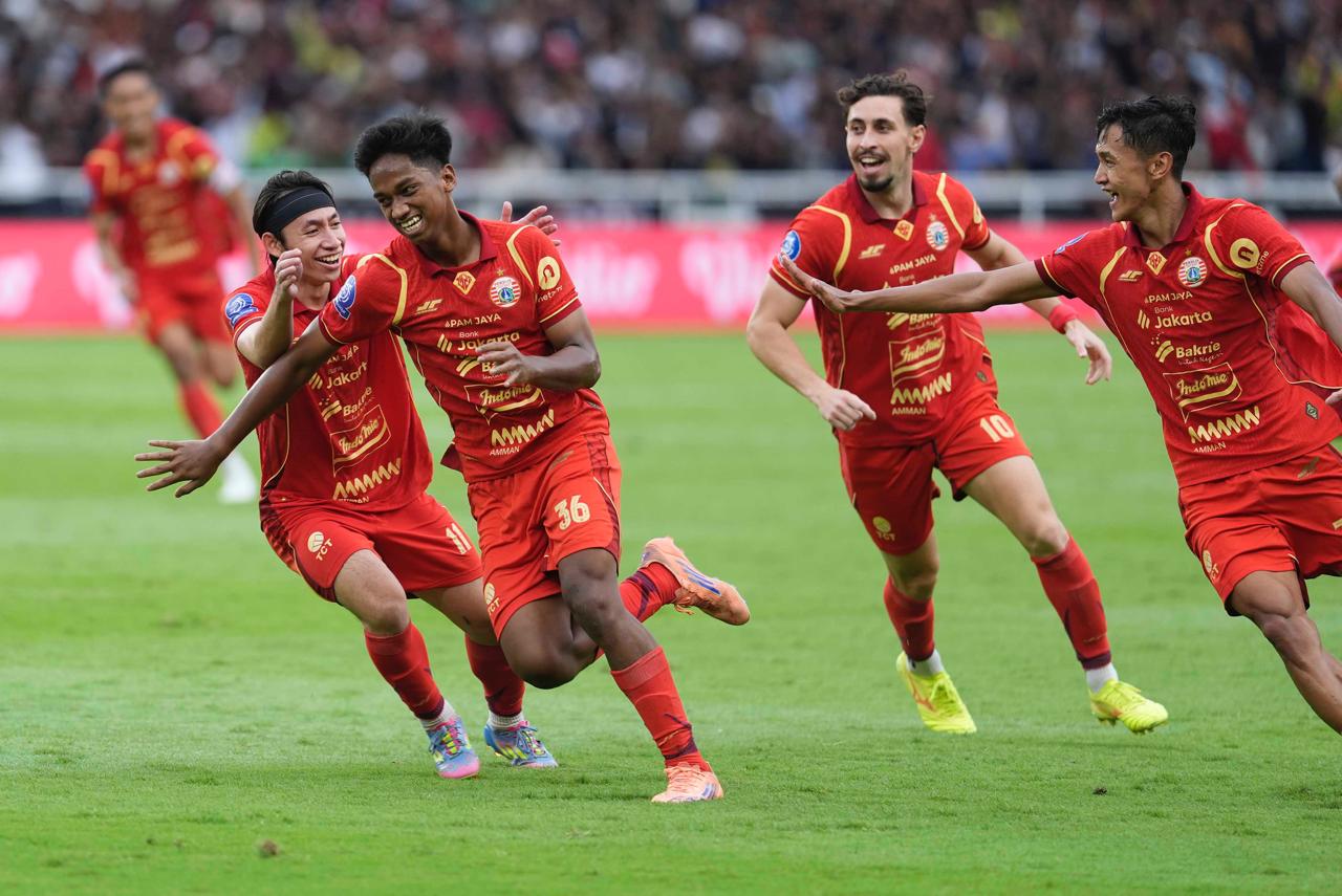 Pemain muda Persija berhasil mencetak dua gol sehingga membawa Persija meraih tiga poin.