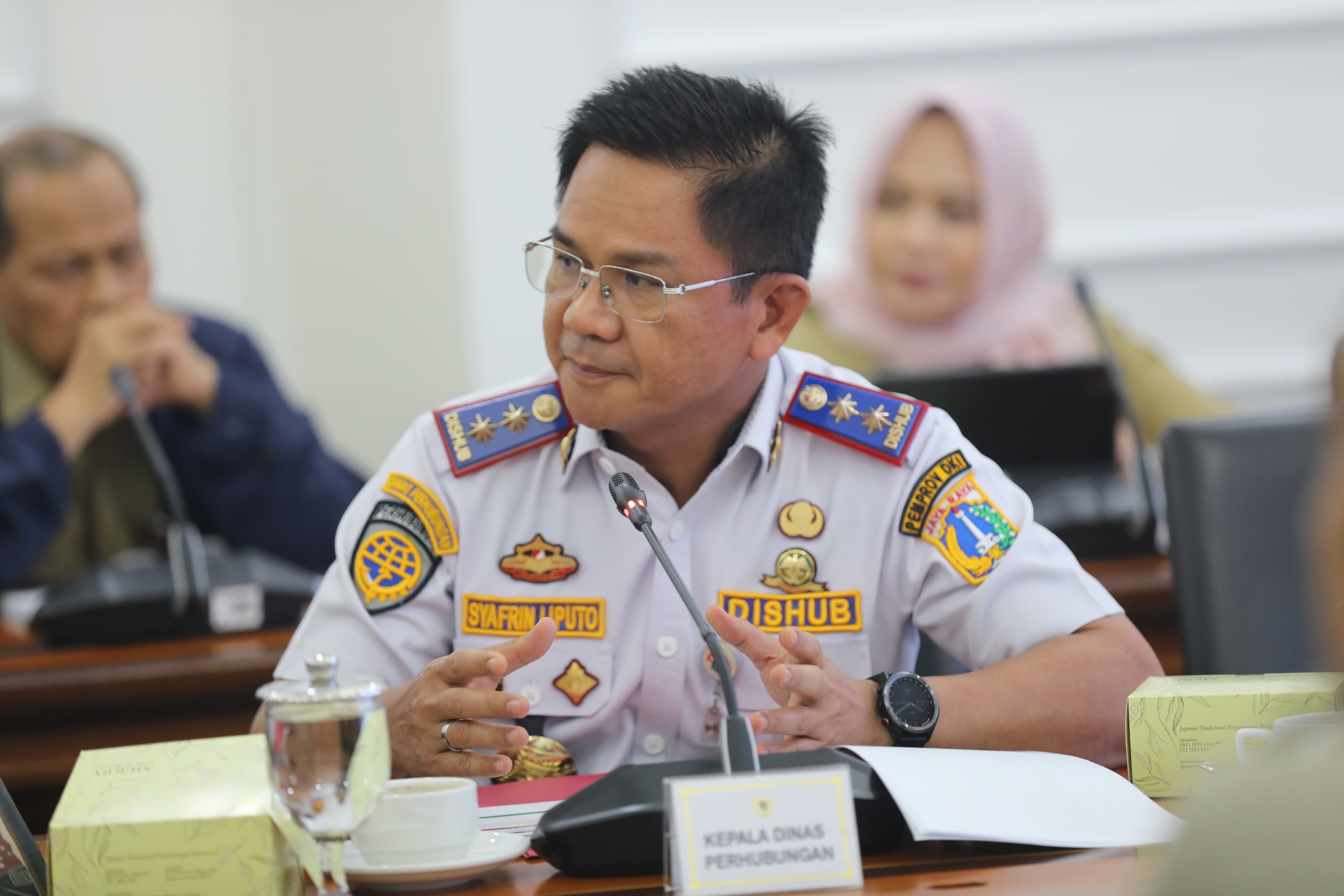 Kepala Dinas Perhubungan DKI Jakarta Syafrin Liputo.