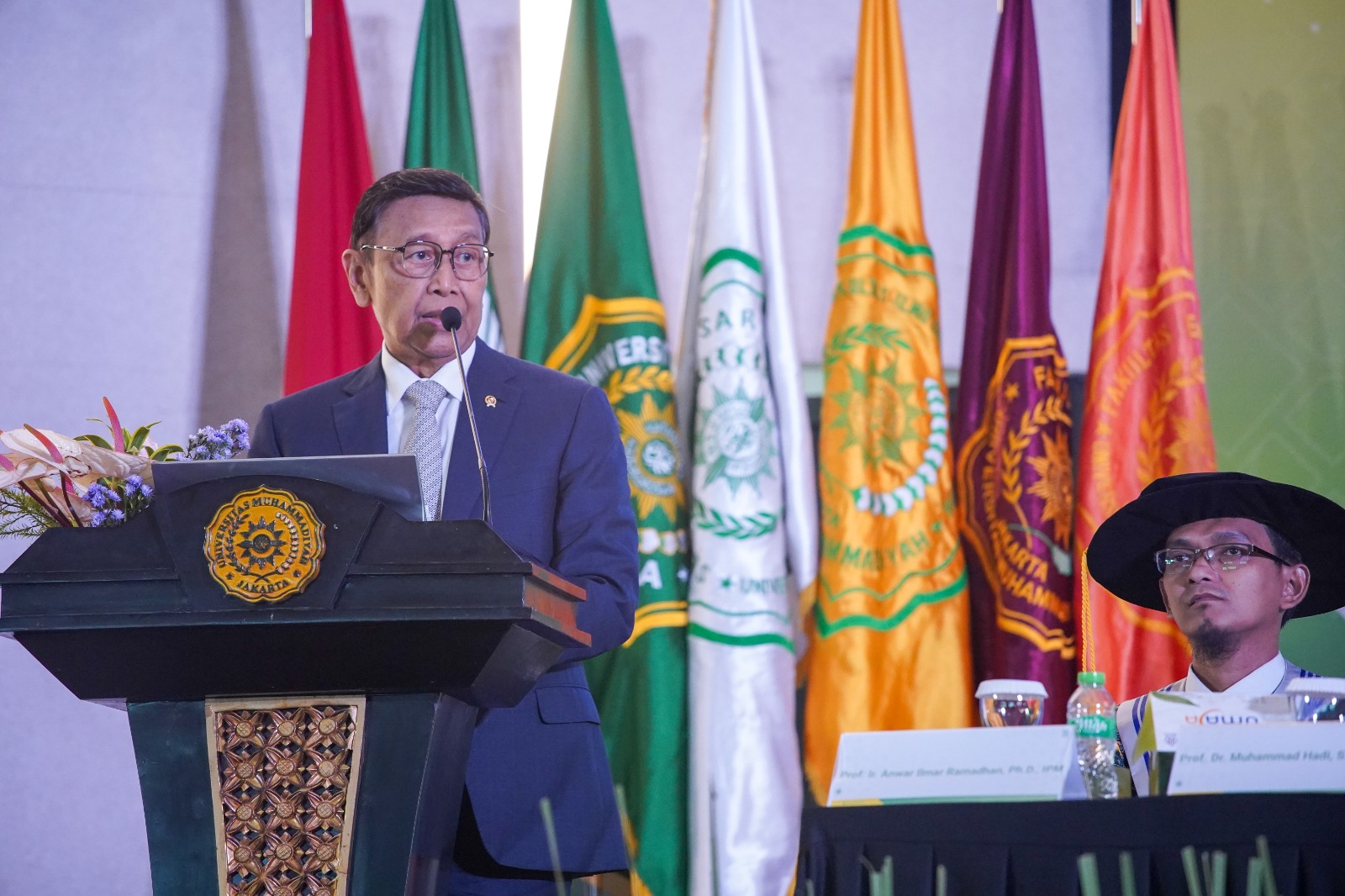 Penasihat Khusus Presiden Bidang Politik dan Keamanan Jenderal TNI (Purnawirawan) Dr. Wiranto.