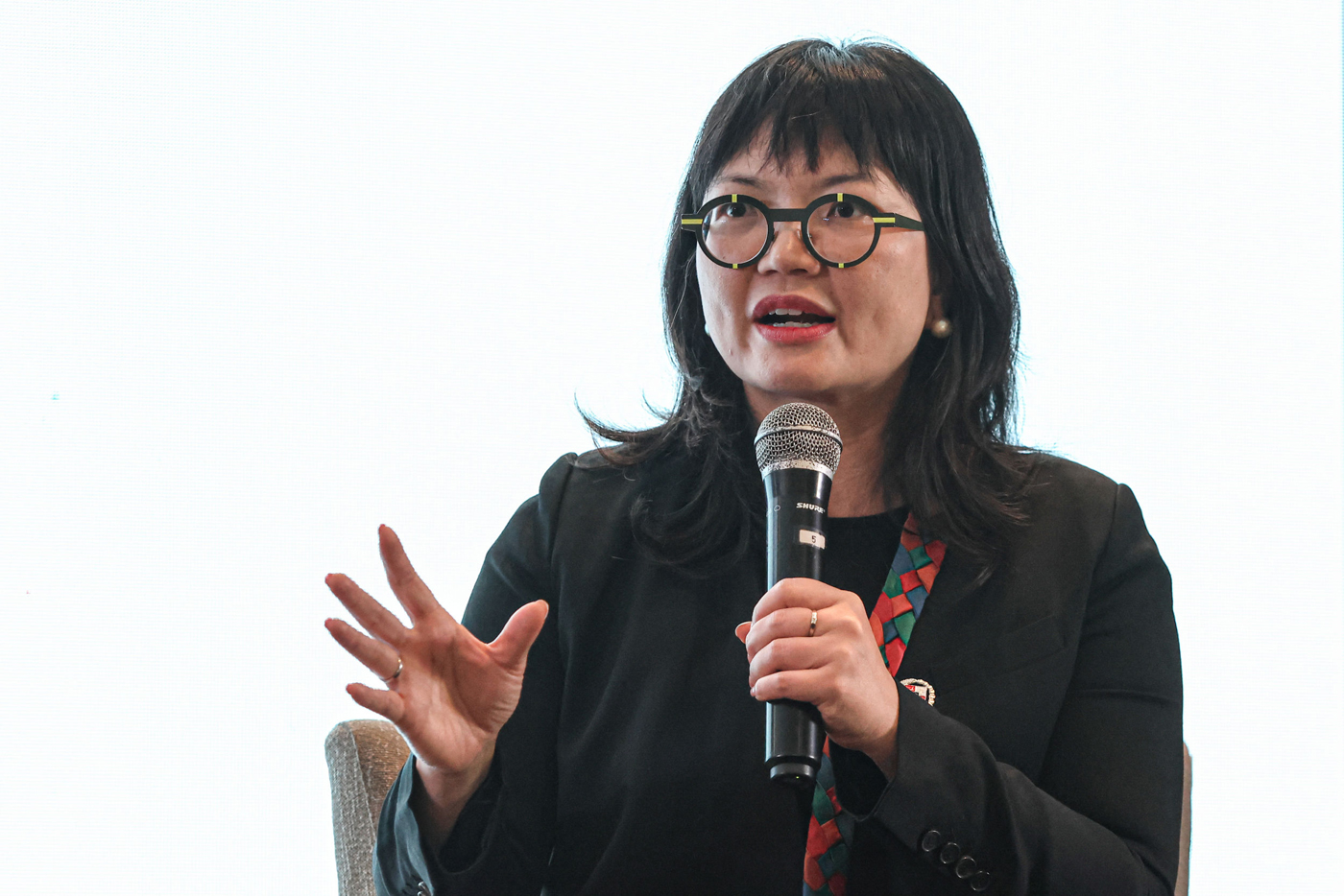 Wakil Menteri Pendidikan Tinggi, Riset, & Teknologi Stella Christie. (Hanung Hambara/Jawa Pos)