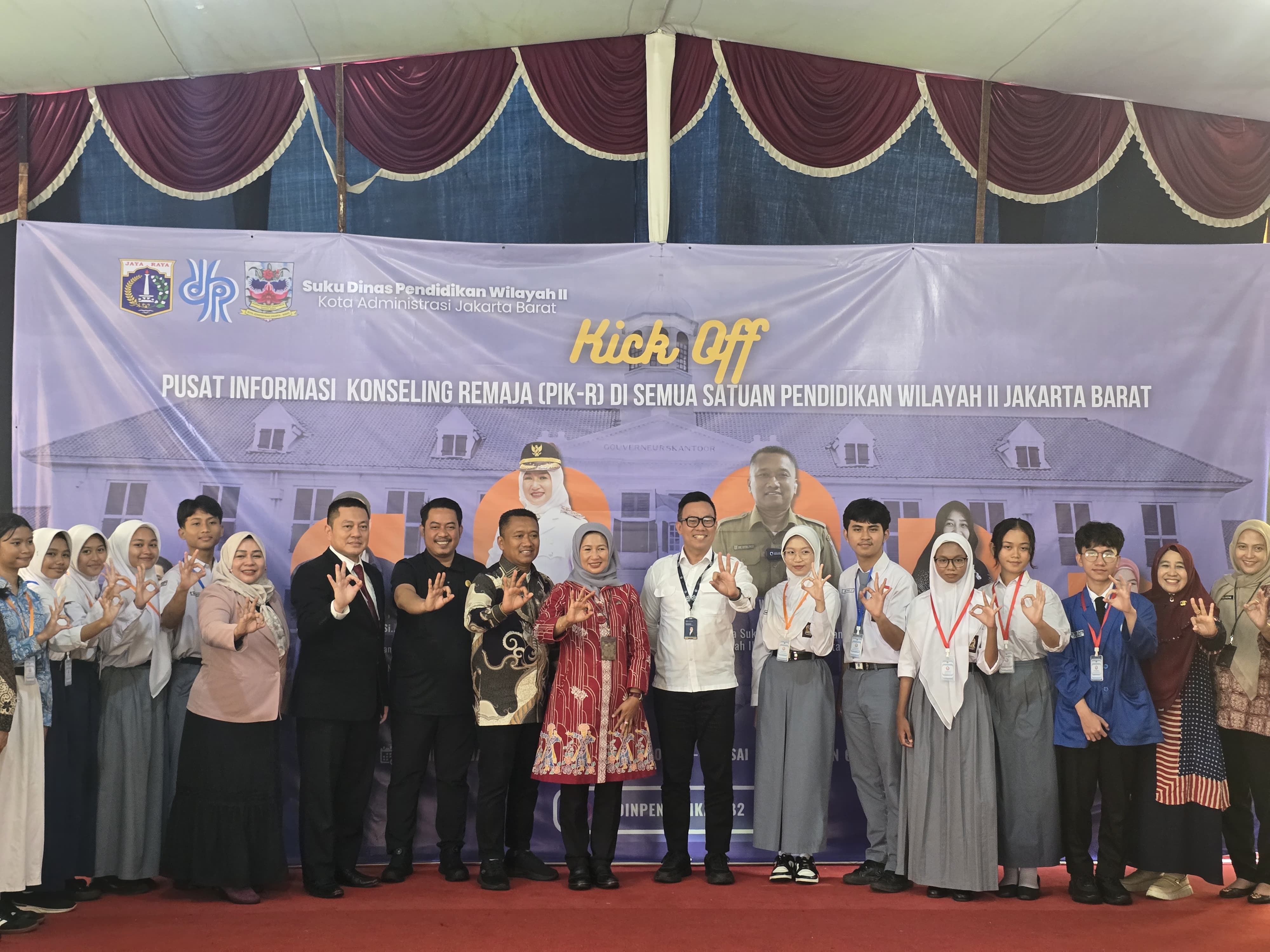 Pemerintah Kota Jakarta Barat melalui Sudin Pendidikan Wilayah II melaksanakan kegiatan Kick Off PIK-R.
