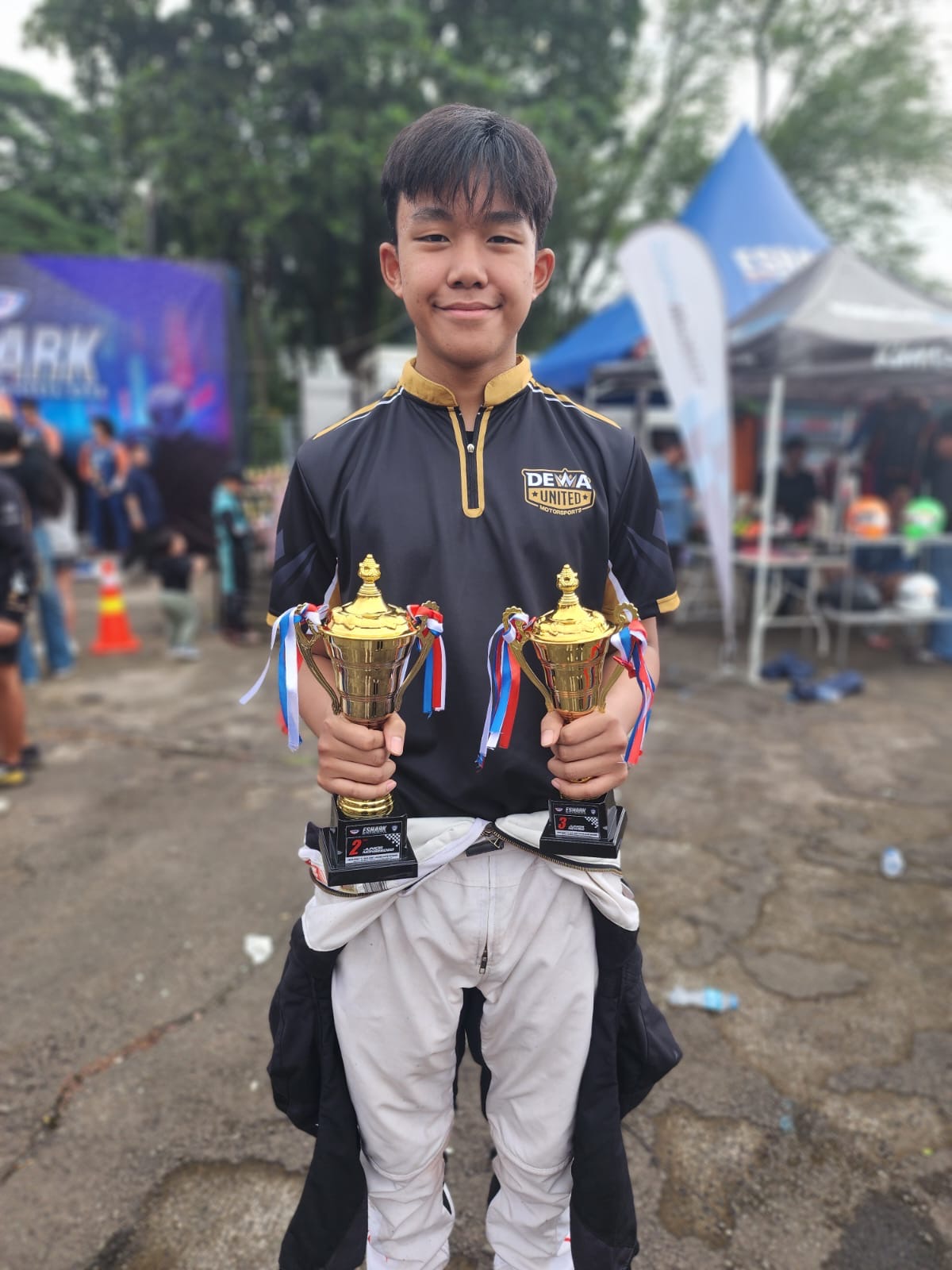 Pembalap muda berbakat, Abraham Hutapea.