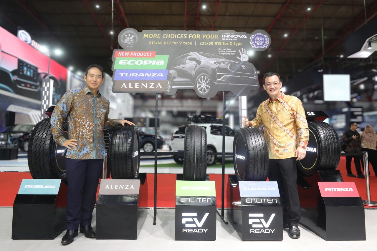 Booth Bridgestone di Hall A nomor 8 dan mengenalkan berbagai teknologi, kualitas, serta inovasi di balik setiap ban Bridgestone. (Foto: Dok. Bridgestone Indonesia)