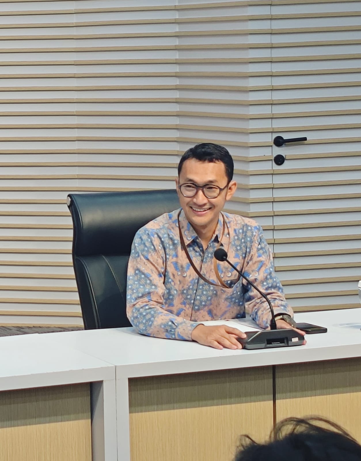 Juru Bicara KPK Budi Prasetyo menjelaskan kronologi OTT PN Depok di gedung KPK, Jakarta.&nbsp;&nbsp;&nbsp;&nbsp;&nbsp;&nbsp;&nbsp;&nbsp;&nbsp;&nbsp;&nbsp;