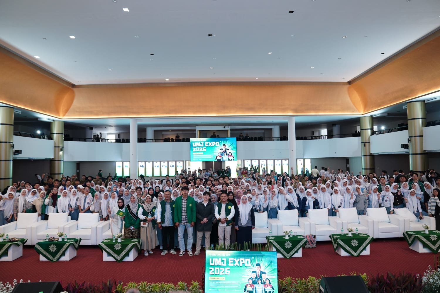 Divisi Promosi dan Penerimaan Mahasiswa Baru (PMB UMJ) bekerja sama dengan Ruangguru telah menyelenggarakan kegiatan UMJ EXPO Try Out 2026 pada Sabtu (7/2).