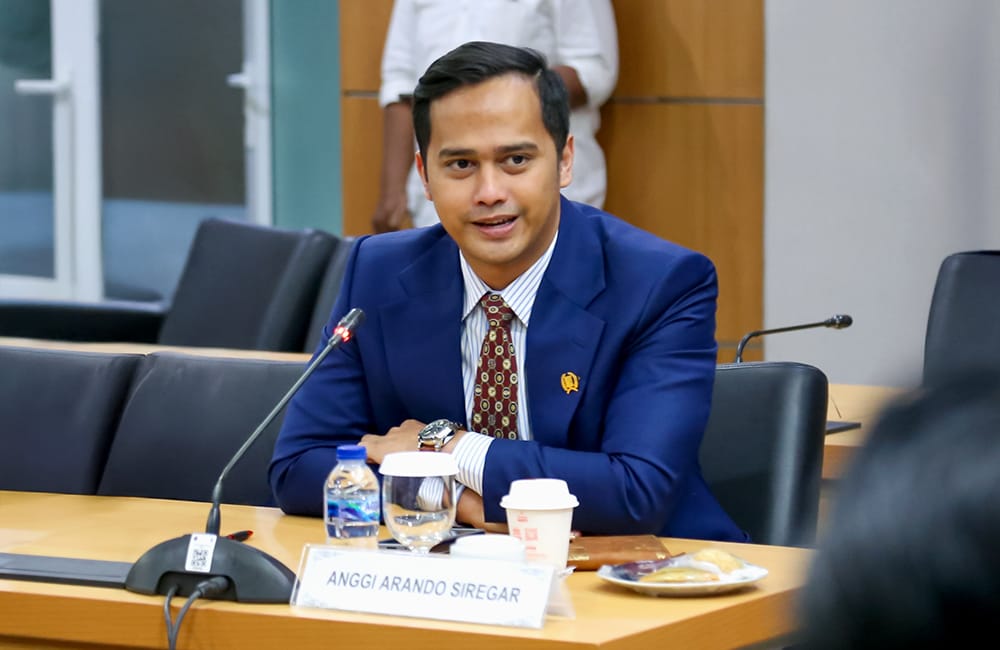 Anggota Komisi E DPRD DKI Jakarta Anggi Arando Siregar