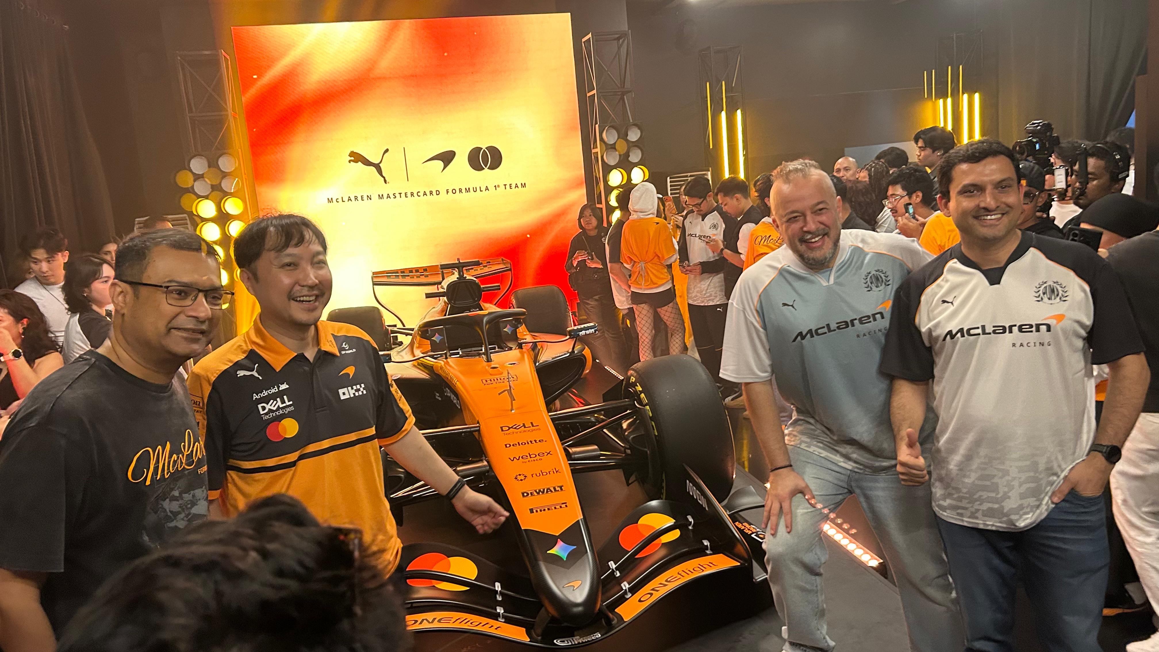 McLaren menekankan inovasi teknis sekaligus relevansi budaya dalam menghadapi perluasan basis penggemar motorsport di seluruh dunia. (Doc. Puma x McLaren)
