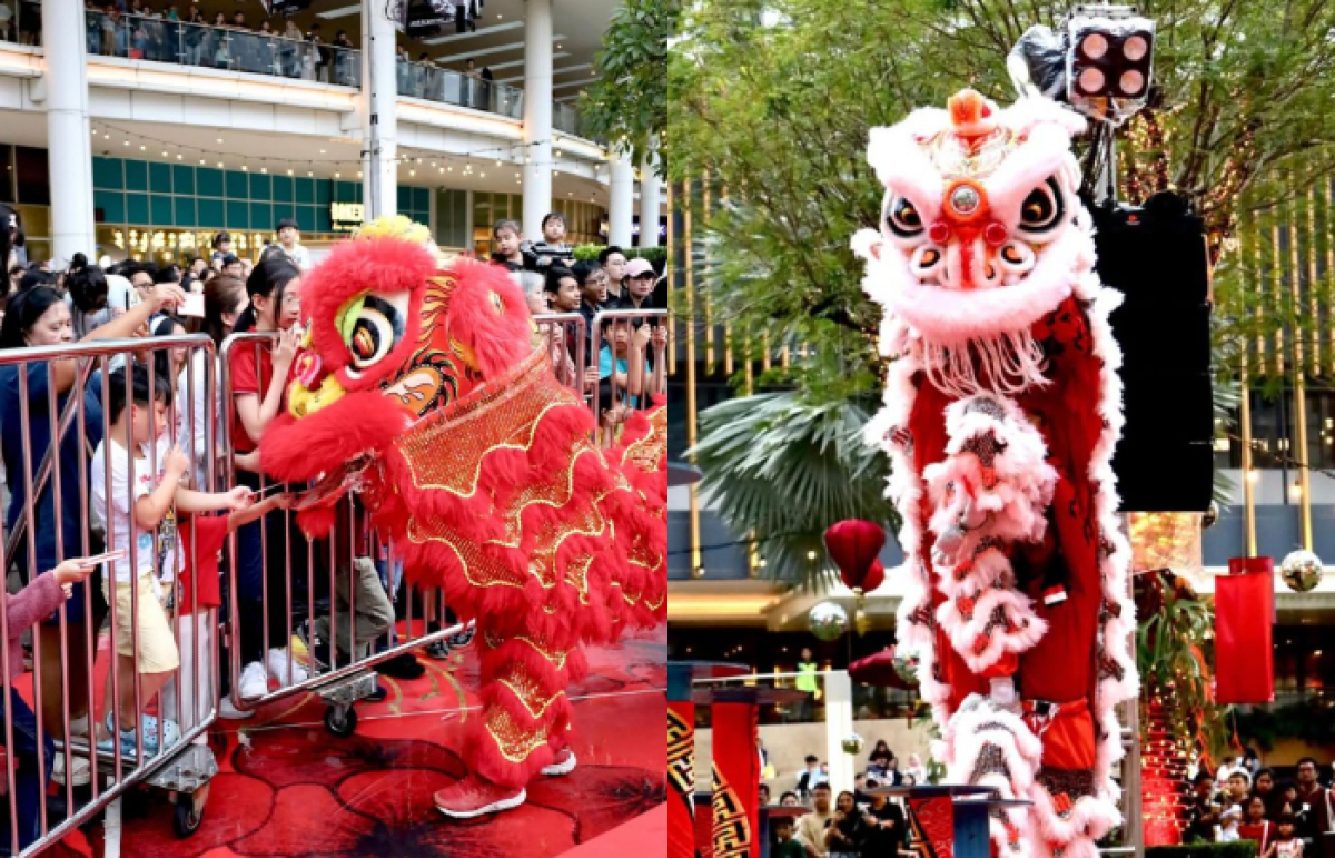 Tempat-tempat di Jakarta yang gelar atraksi Lion Dance. (Instagram @centralparkmall)