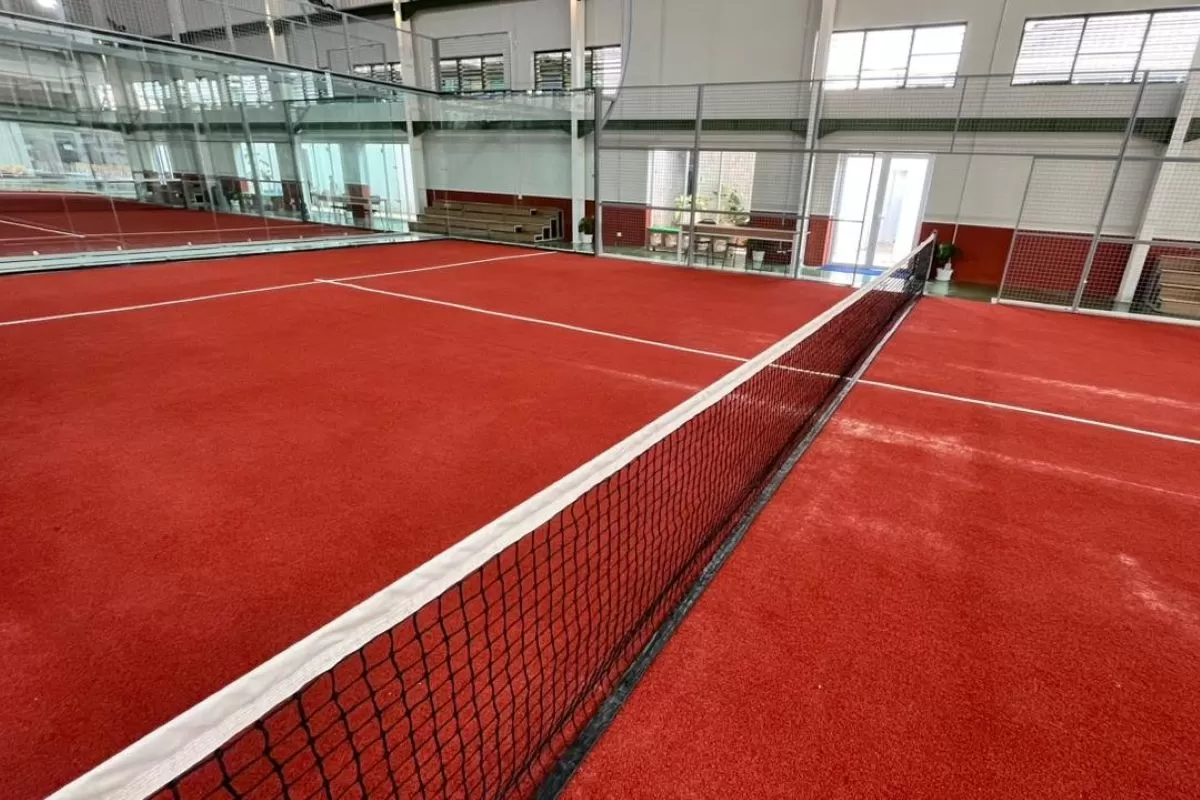 Lapangan Padel. (Nanda Prayoga/JawaPos.com)