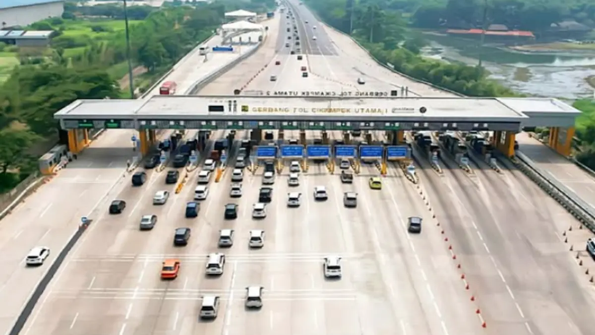 Gerbang Tol Cikampek (Instagram @official.jasamarga)
