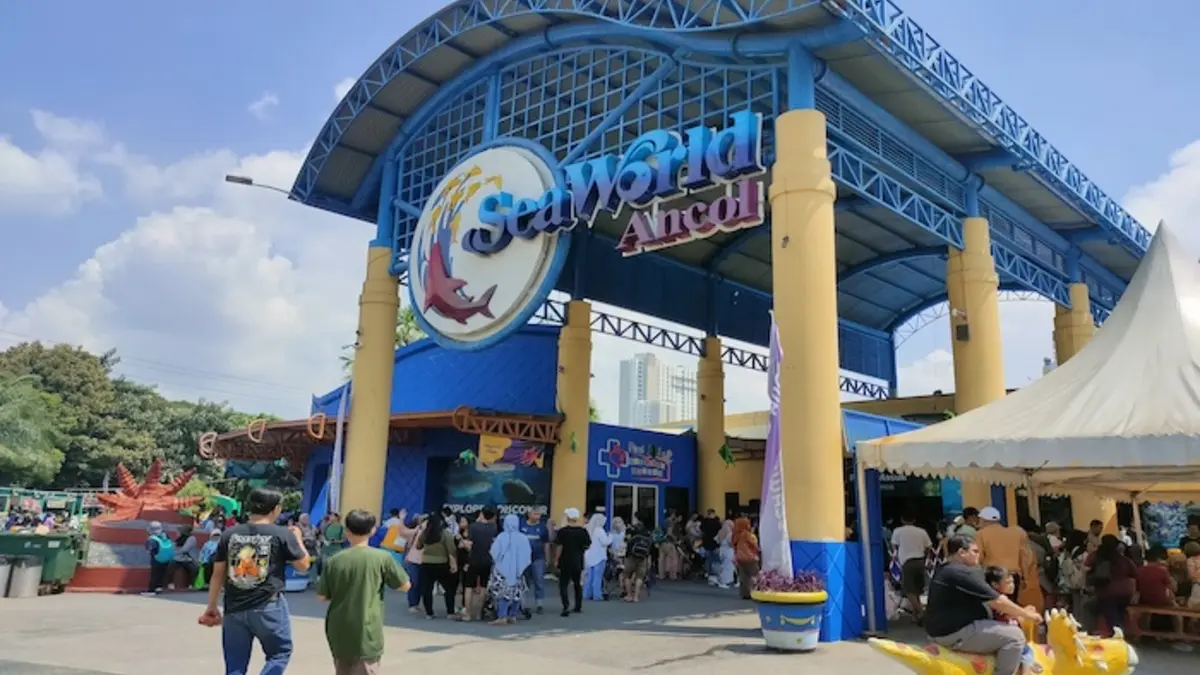 Seaworld Ancol, salah satu destinasi dalam paket wisata program Mudik ke Jakarta (JawaPos.com) 