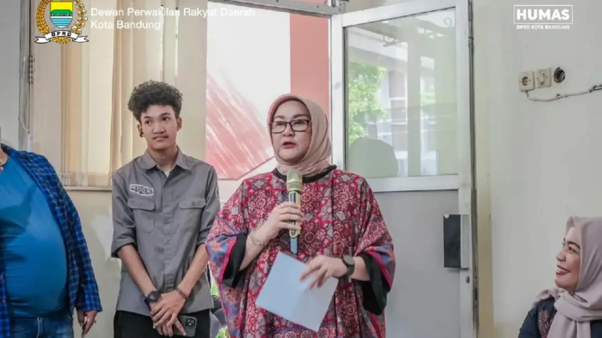 Wakil Ketua DPRD Kota Bandung, Rieke Suryaningsih, menegaskan bahwa penyerapan aspirasi masyarakat tidak boleh berhenti sebatas catatan. (Humas DPRD Kota Bandung)