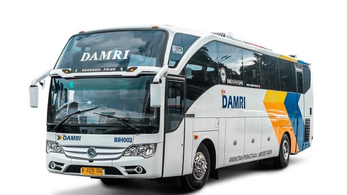 Mobilitas menuju bandara kini semakin mudah dengan hadirnya layanan bus dari DAMRI. (Dok DAMRI)