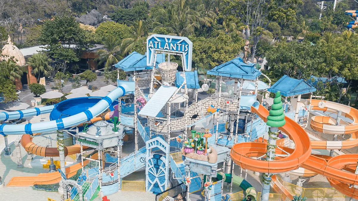 Tren rekreasi ke waterpark sekarang ikut berkembang. (Dok Ancol)