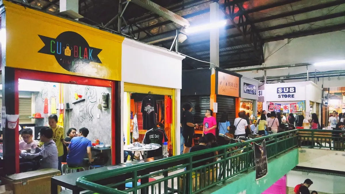 Pasar Santa bukan pemain baru dalam dunia tongkrongan anak Jakarta. (Dok Beritajakarta)