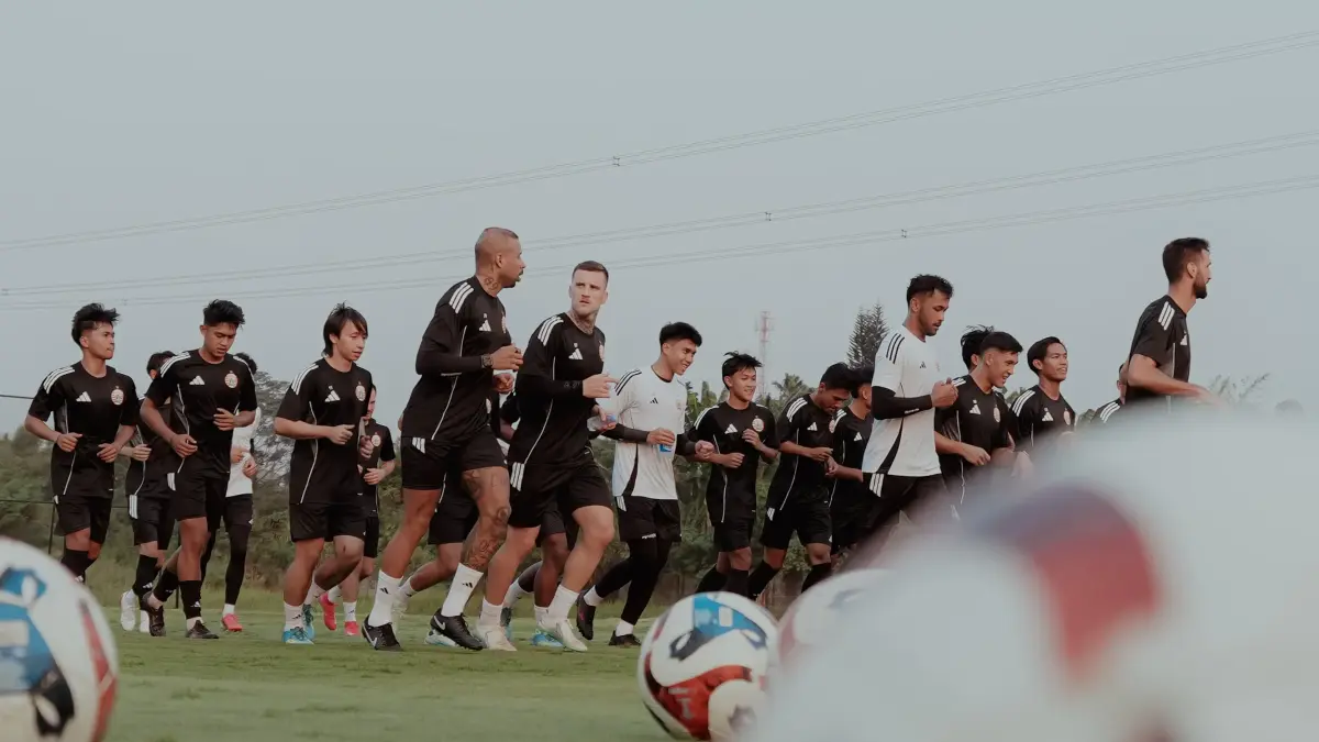 Skuad Persija Jakarta. (Dok: Persija)