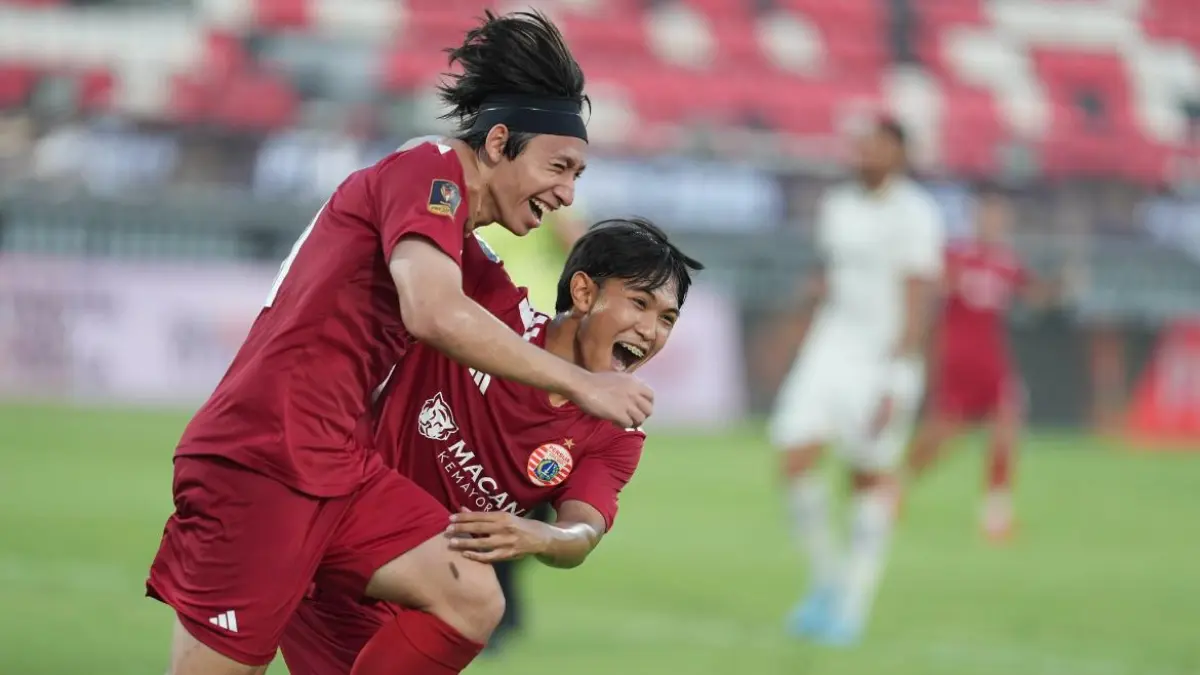 Selebrasi para pemain Persija Jakarta usai bungkam Arema FC. (Dok: Persija)
