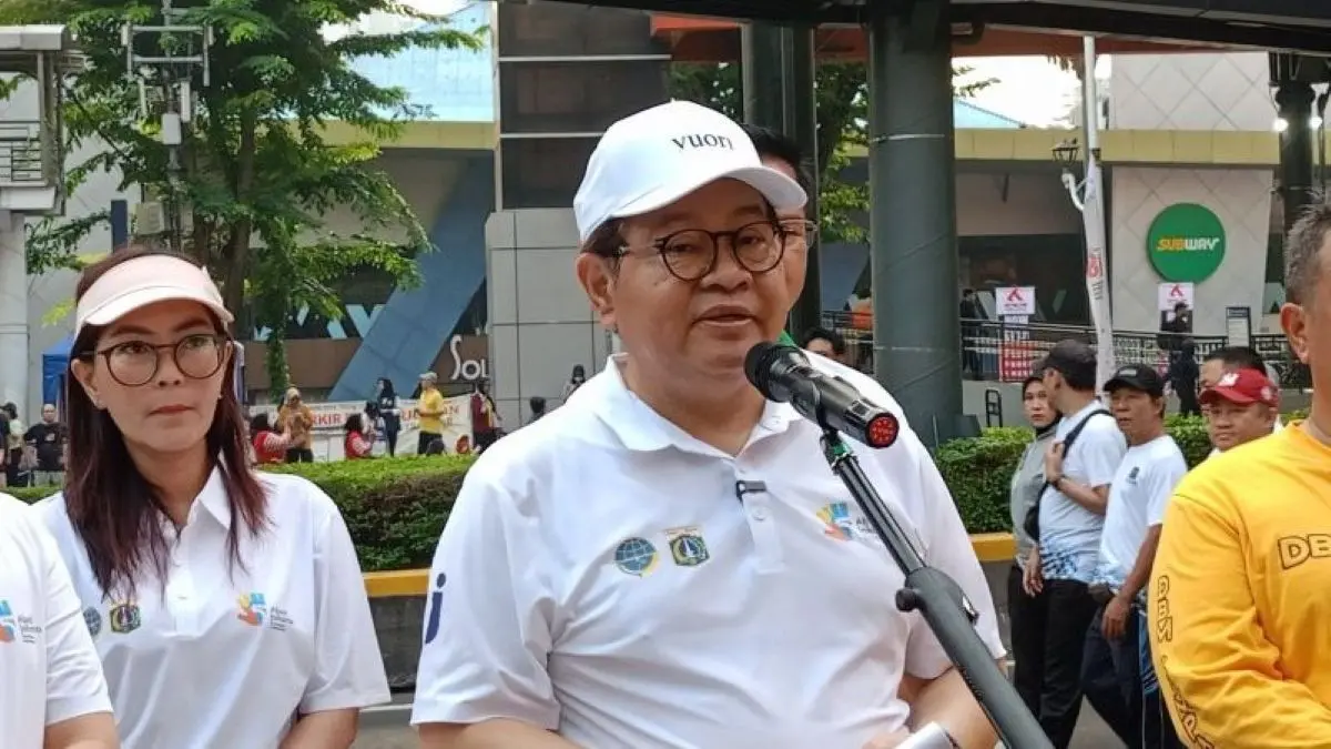 Gubernur DKI Jakarta Pramono Anung. (Siti Nurhaliza/Antara)