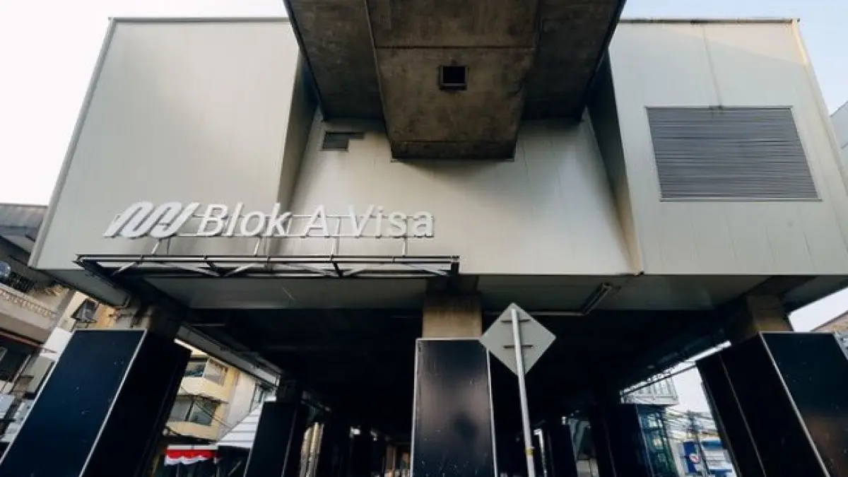 PT MRT Jakarta (Perseroda) secara resmi meresmikan hak penamaan atau naming rights untuk Stasiun Blok A menjadi Stasiun Blok A Visa pada Selasa (11/8). (Istimewa)