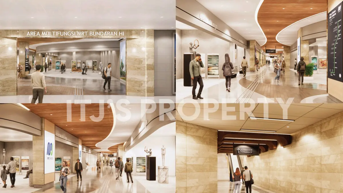 MRT Bundaran HI akan tembus ke Plaza Indonesia dan Wisma Nusantara di Jakarta. (Istimewa)