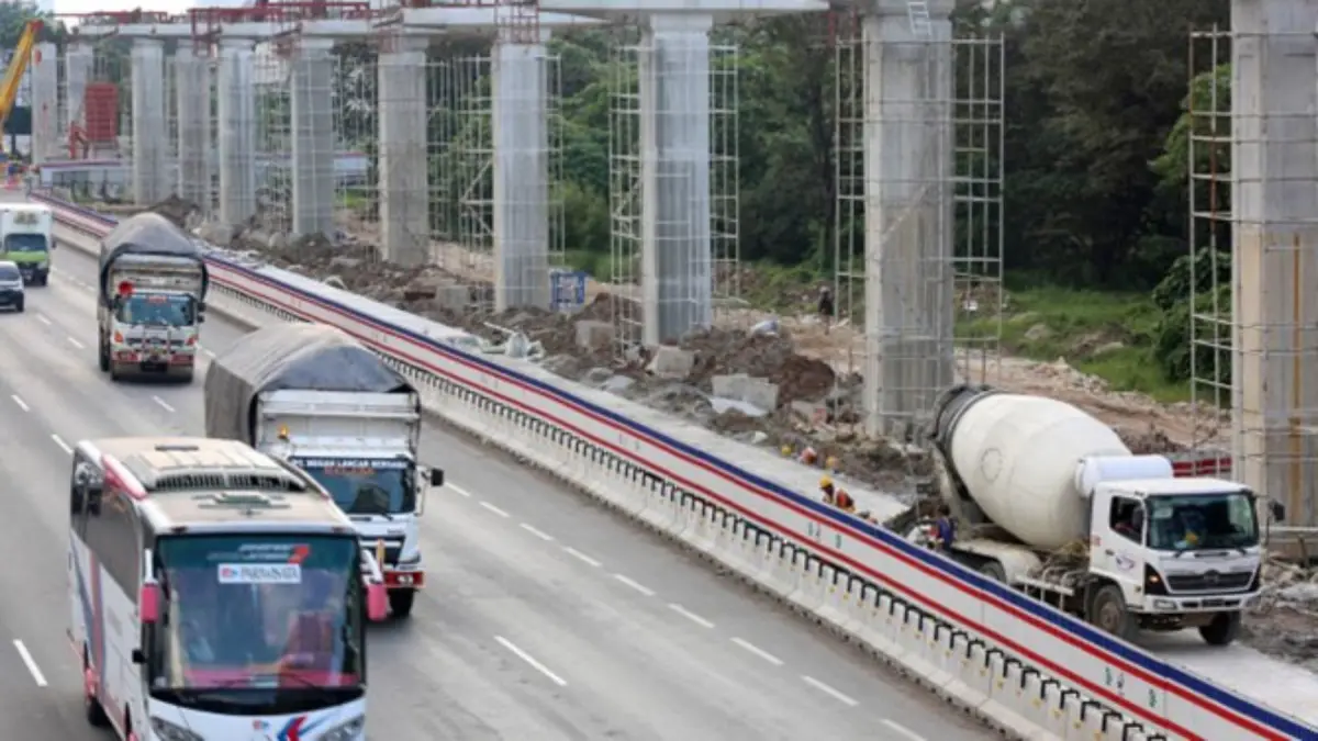 Ilustrasi Tol Jakarta-Cikampek. (dok. JawaPos.com)