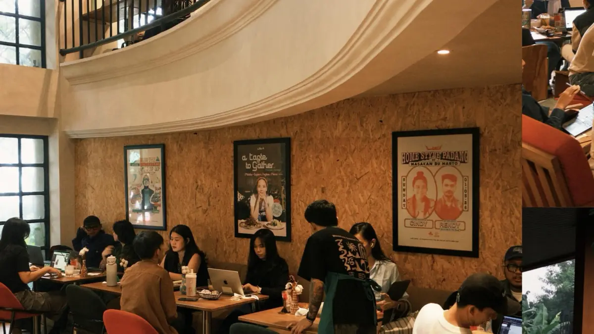 Suasana WFC di Luc Coffee. Source: Instagram @luc_Coffee)