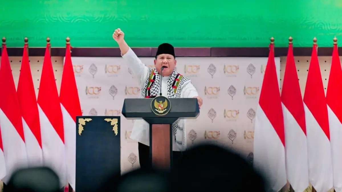 Presiden Prabowo Subianto menyerukan