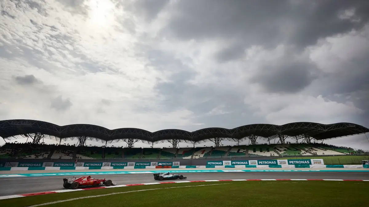 Cuaca di Sepang Sirkuit Malaysia. (Formula 1)