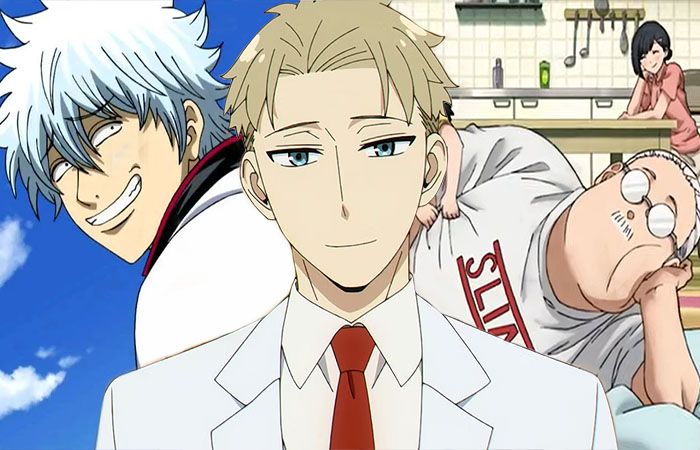 Gintoki Sakata, Loid Forger, dan Taro Sakamoto menjadi protagonis anime shounen. (Reddit/CBR/FandomWire)