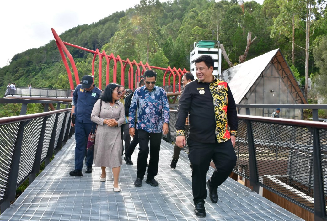 Menara Pandang Tele, yang kini tampil dengan wajah baru, akan resmi dibuka untuk umum mulai 24 Desember 2024. (Metro Daily) 