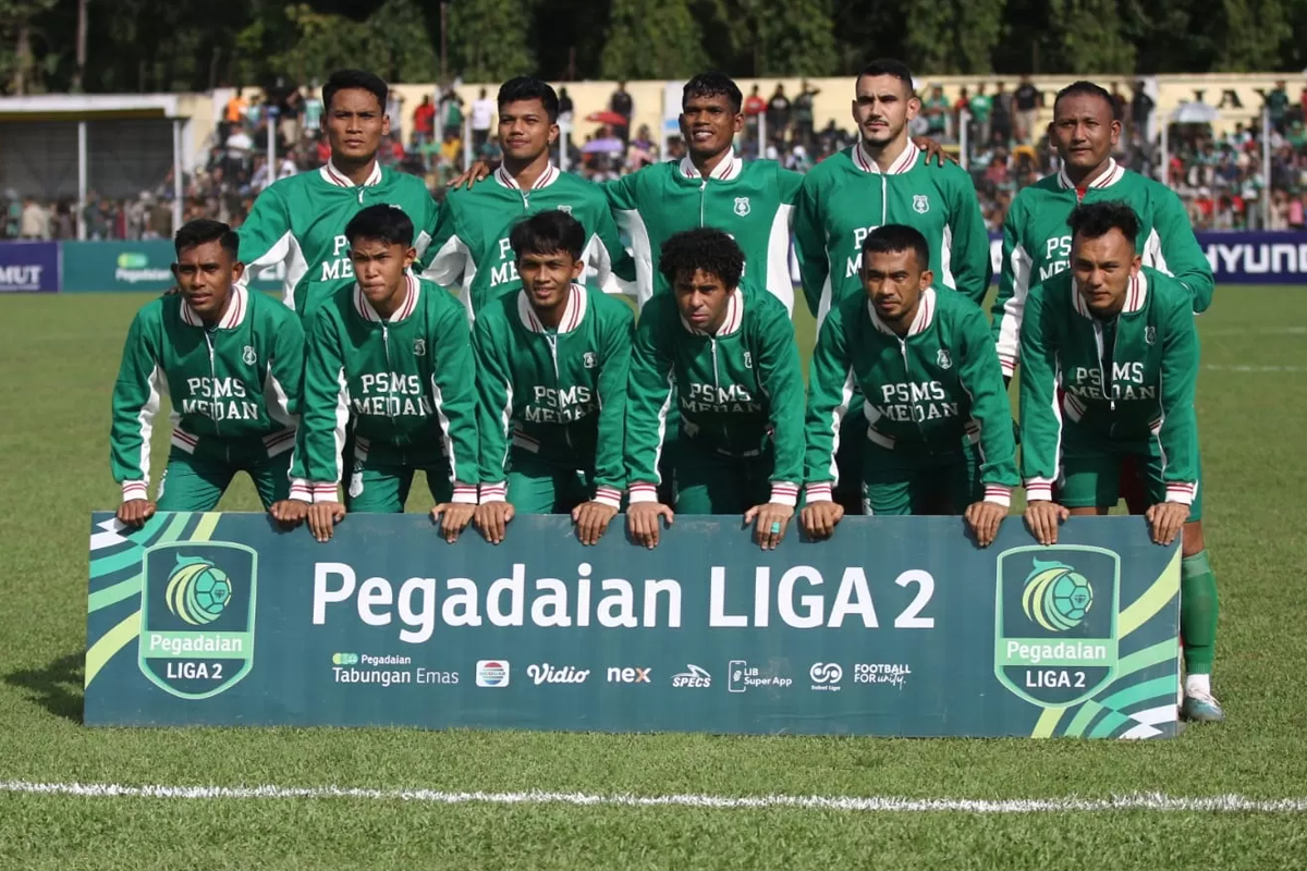 PSMS Medan akan melakukan playoff untuk degradasi. (PSMS Medan) 